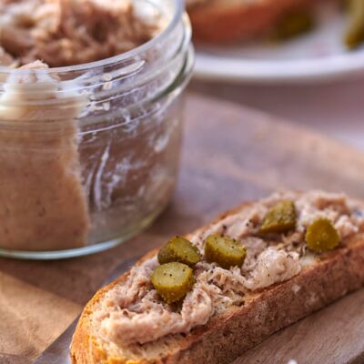 Rillettes de porc au romarin