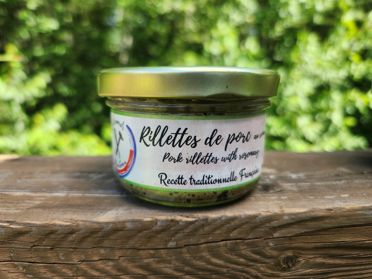 Rillettes de porc au romarin