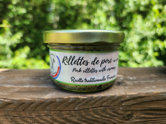 Rillettes de porc au romarin